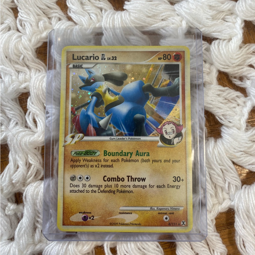 Lucario Pokémon Card